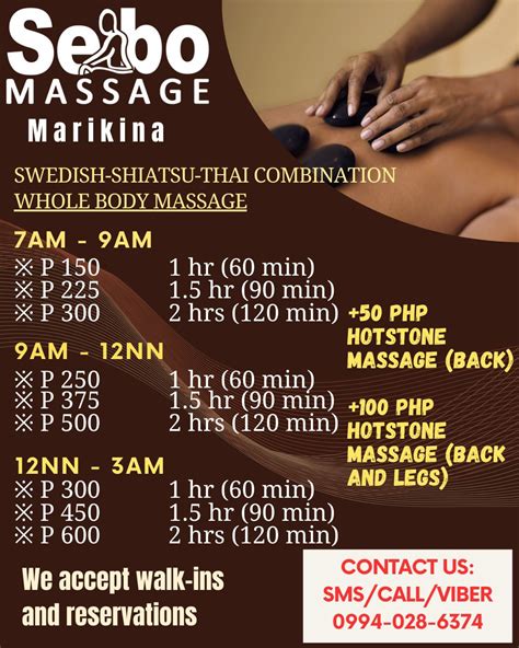 sebo massage marikina|Top 10 Massage Near Marikina, Metro Manila .